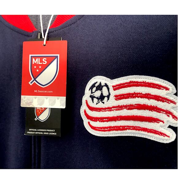 New England Revolution XL Adidas Jacket - New & Unused w/ Tags - Picture 9 of 13